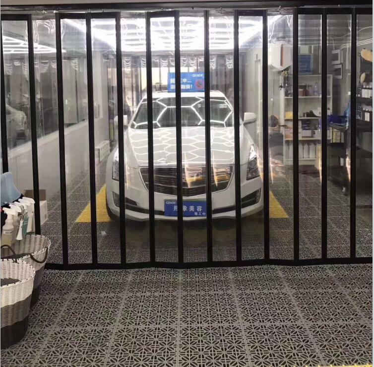 水晶鋁型材折疊門(mén)